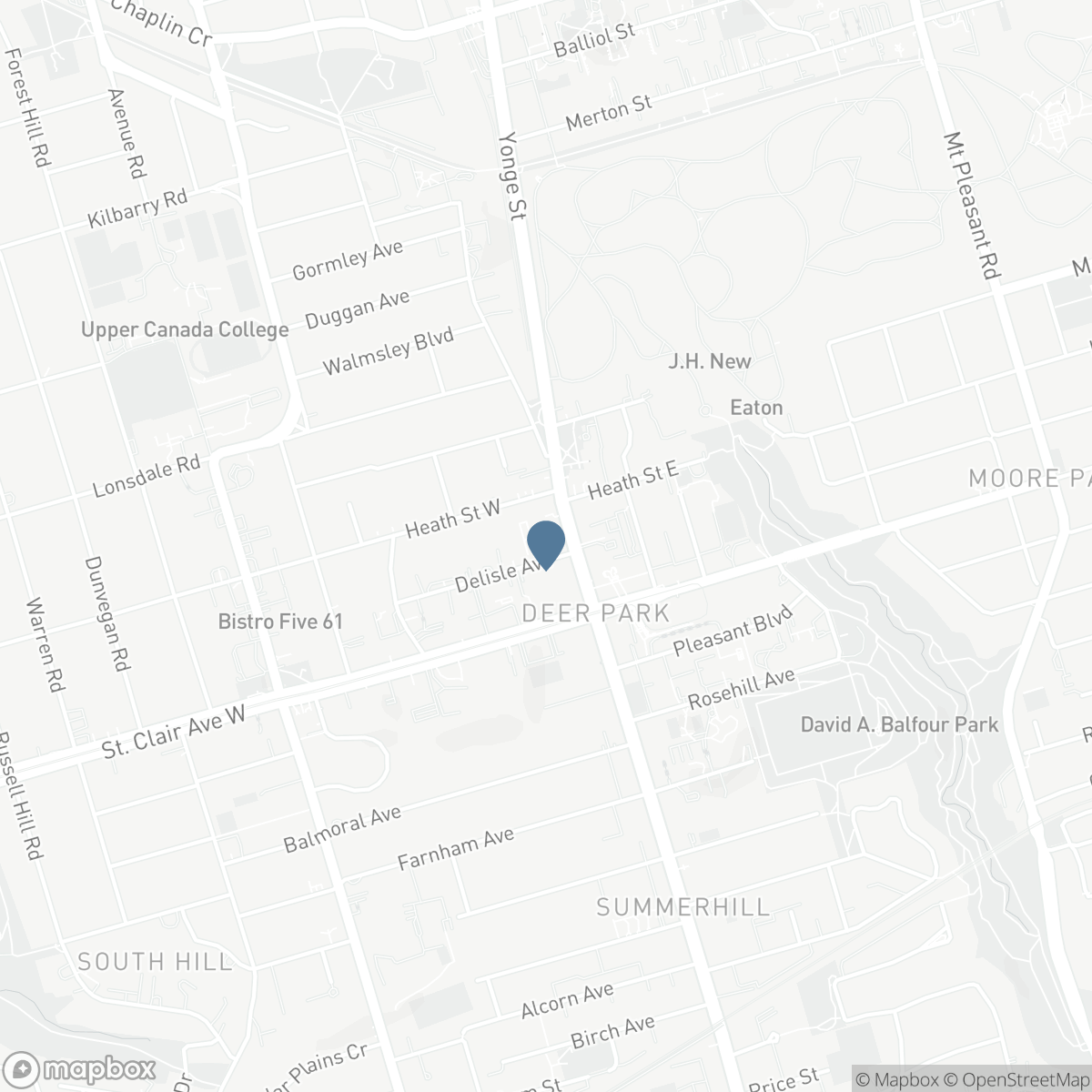 317 - 10 DELISLE AVENUE, Toronto, Ontario M4V 3C6
